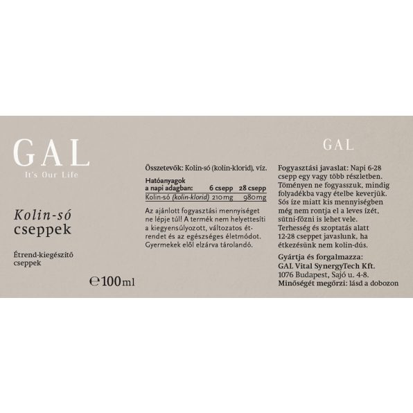 GAL Choline salt