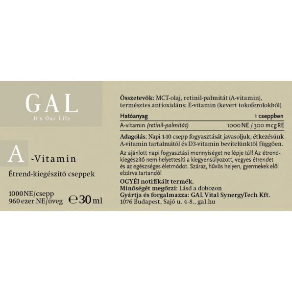 GAL A-Vitamin