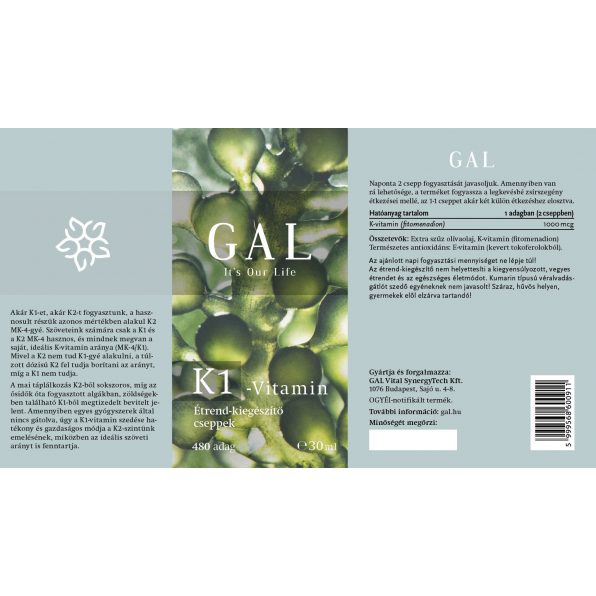 GAL K1-Vitamin /Családi kiszerelés/